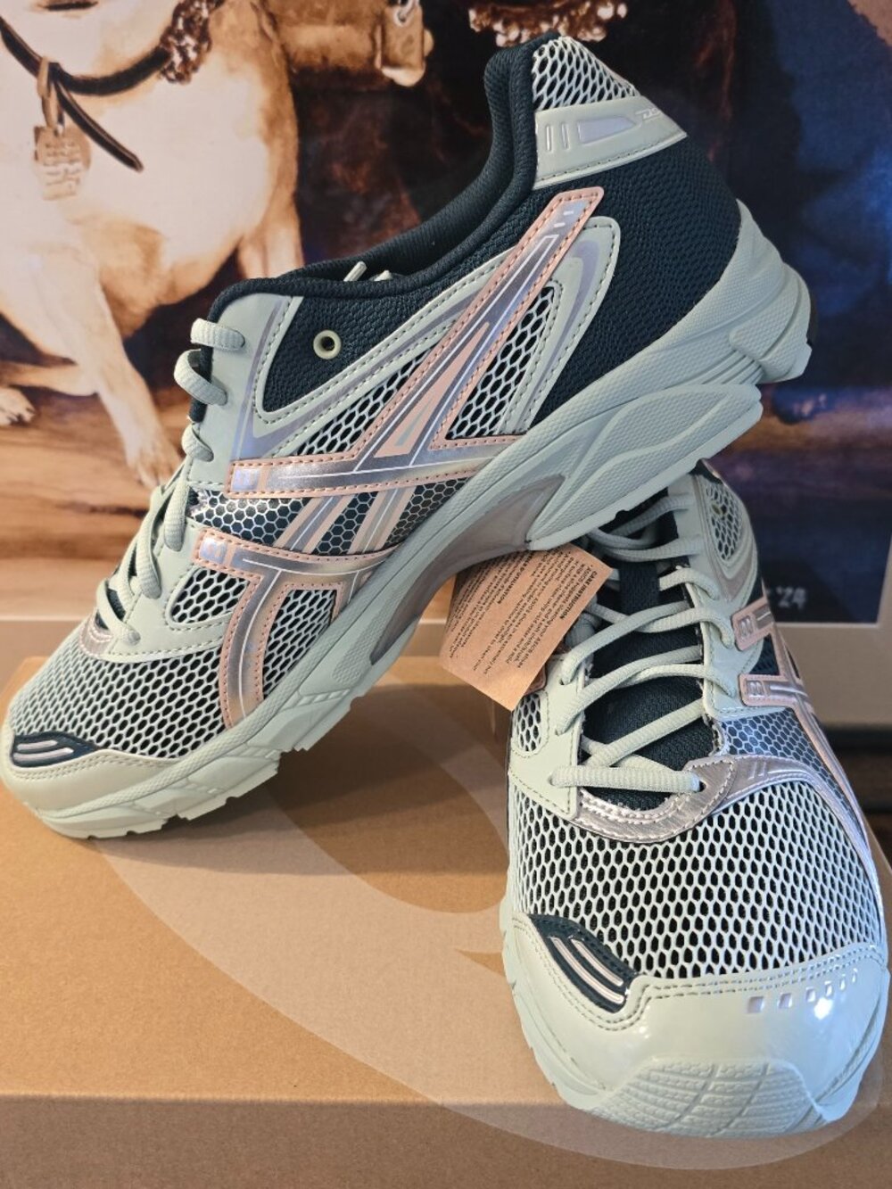 Asics Sportstyle Gel-DS Trainer 14 Lichen Rock Men's 9.5 Shoe 1203A607-300 NEW
